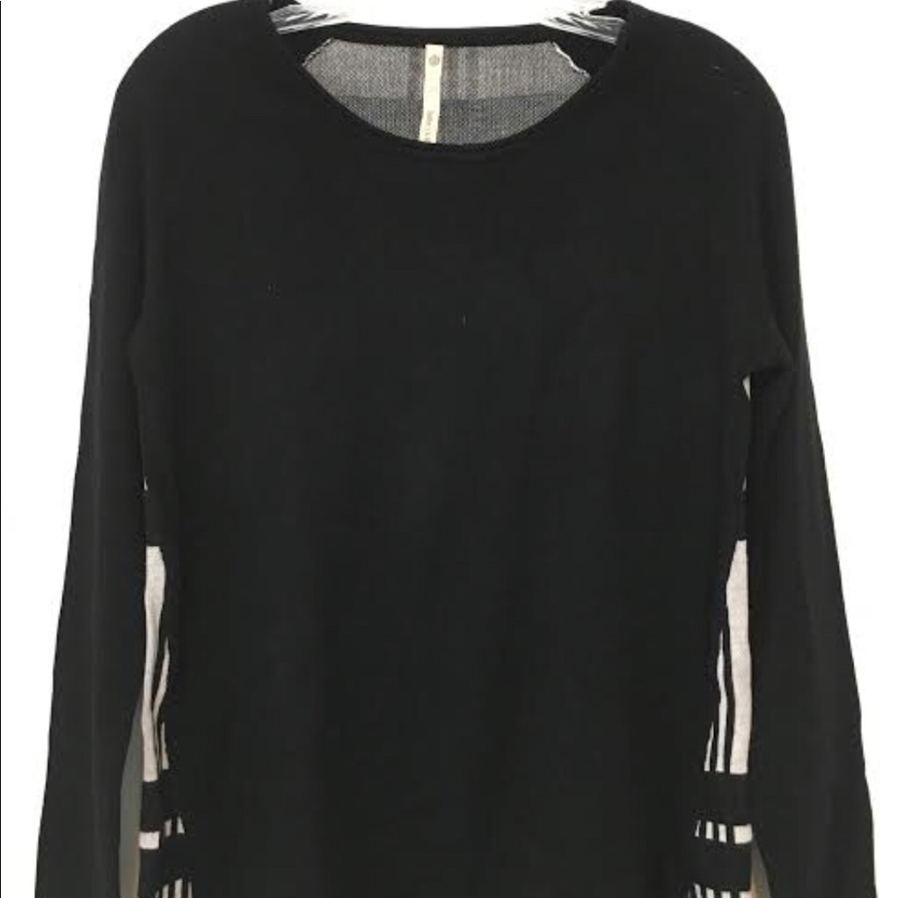 Plaid Back Pullover